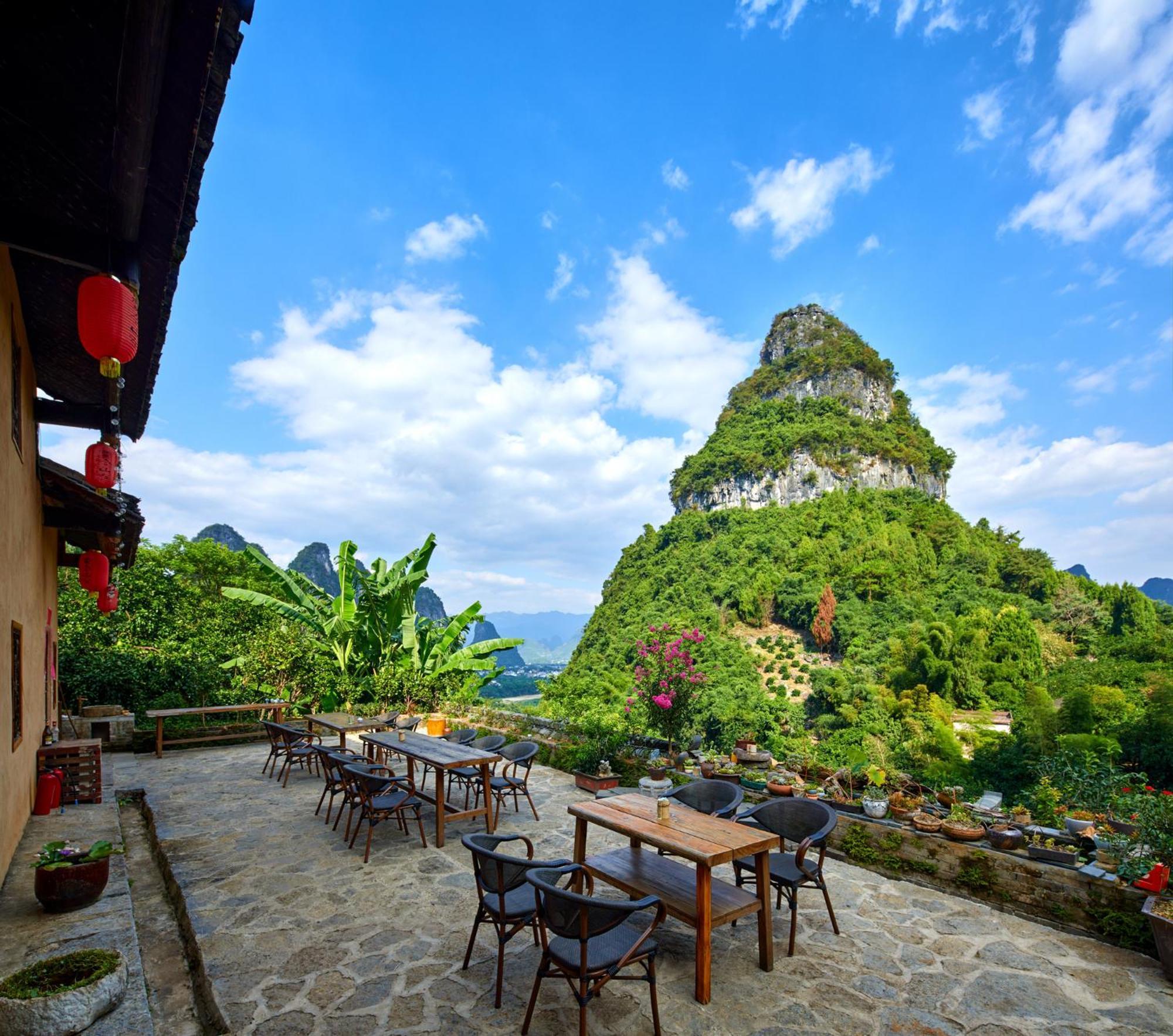 Yangshuo Yunshe Mountain Guesthouse Buitenkant foto