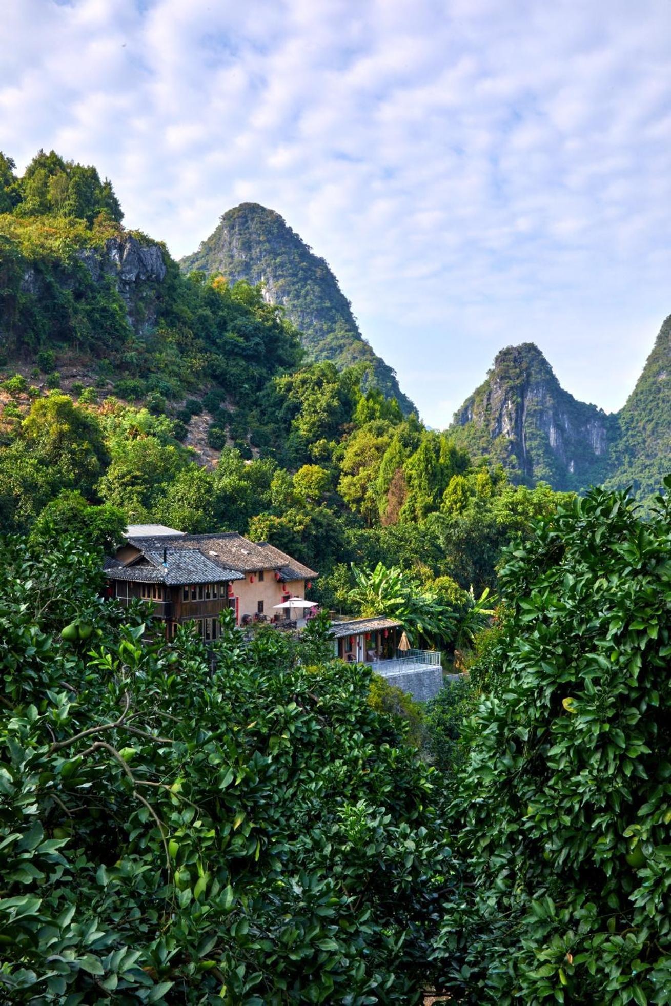 Yangshuo Yunshe Mountain Guesthouse Buitenkant foto