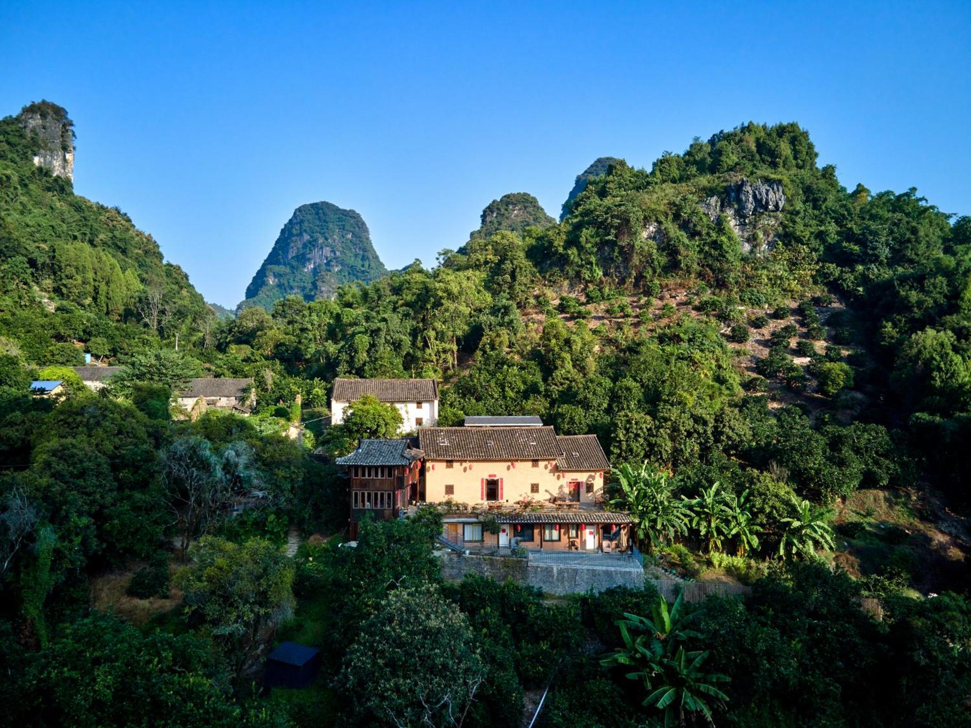 Yangshuo Yunshe Mountain Guesthouse Buitenkant foto